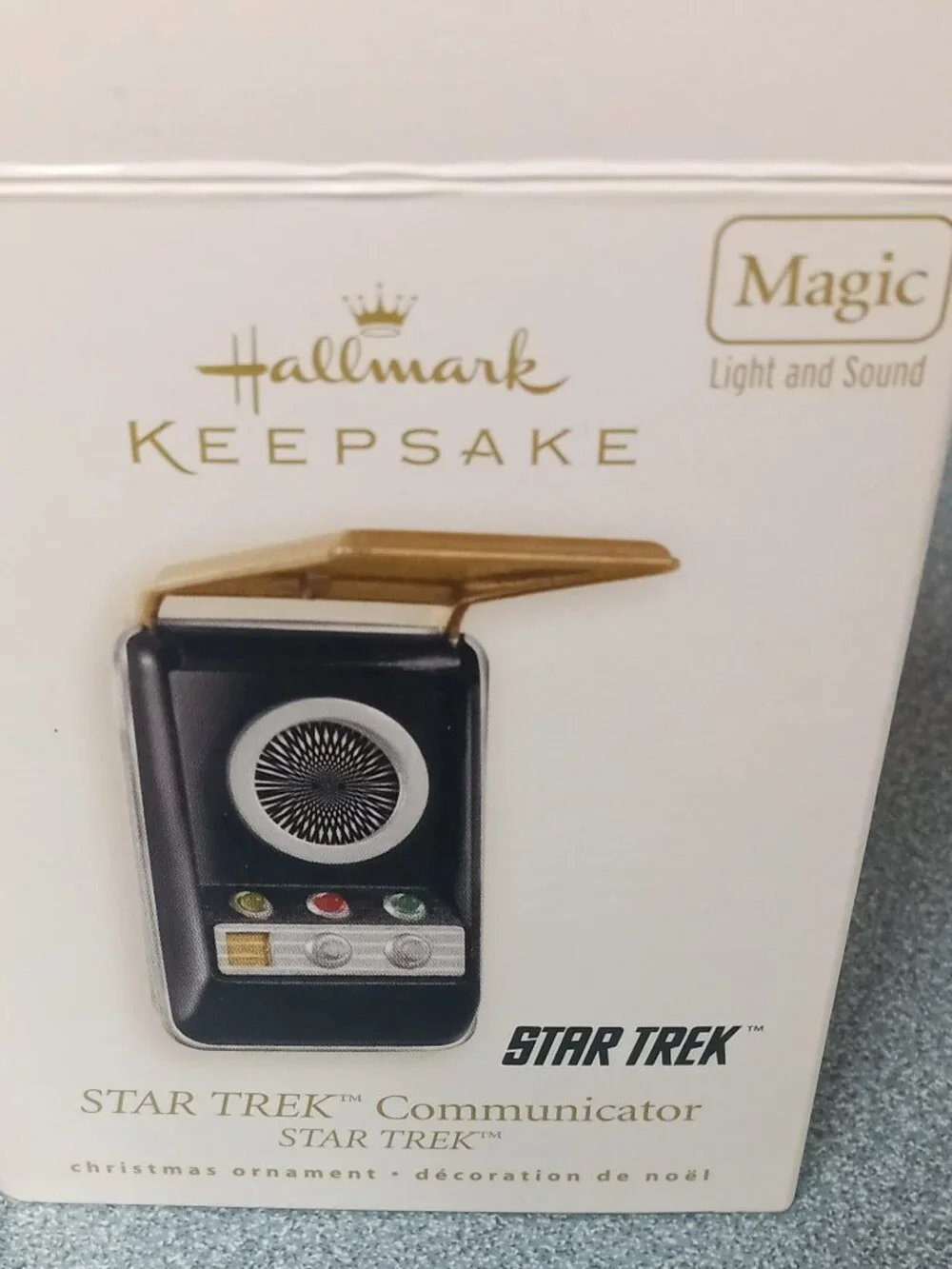 Hallmark Keepsake Star Trek TOS Communicator Ornament -2008
